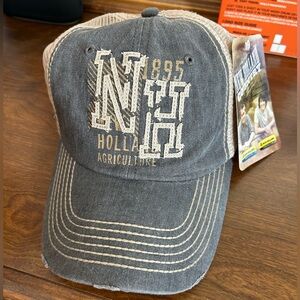New Holland Gray and Tan Cap
